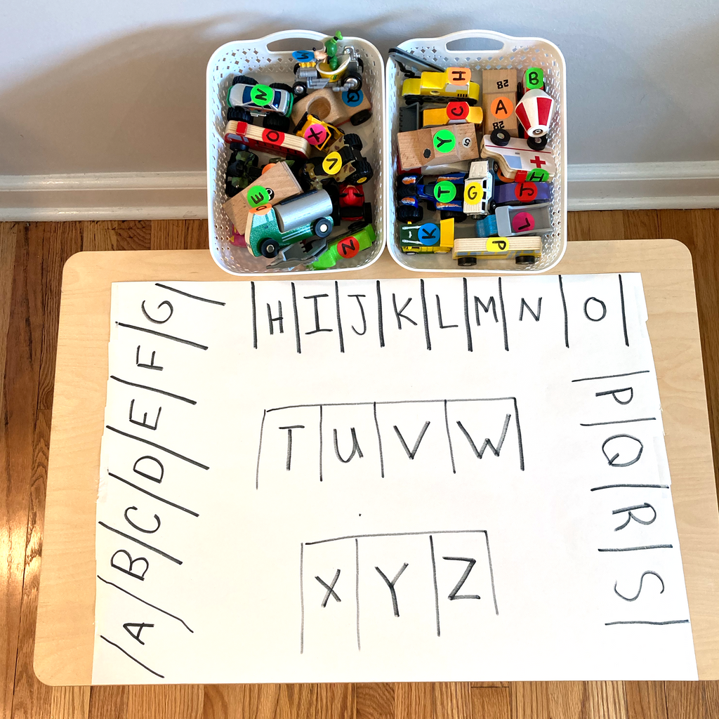 Alphabet Parking Lot