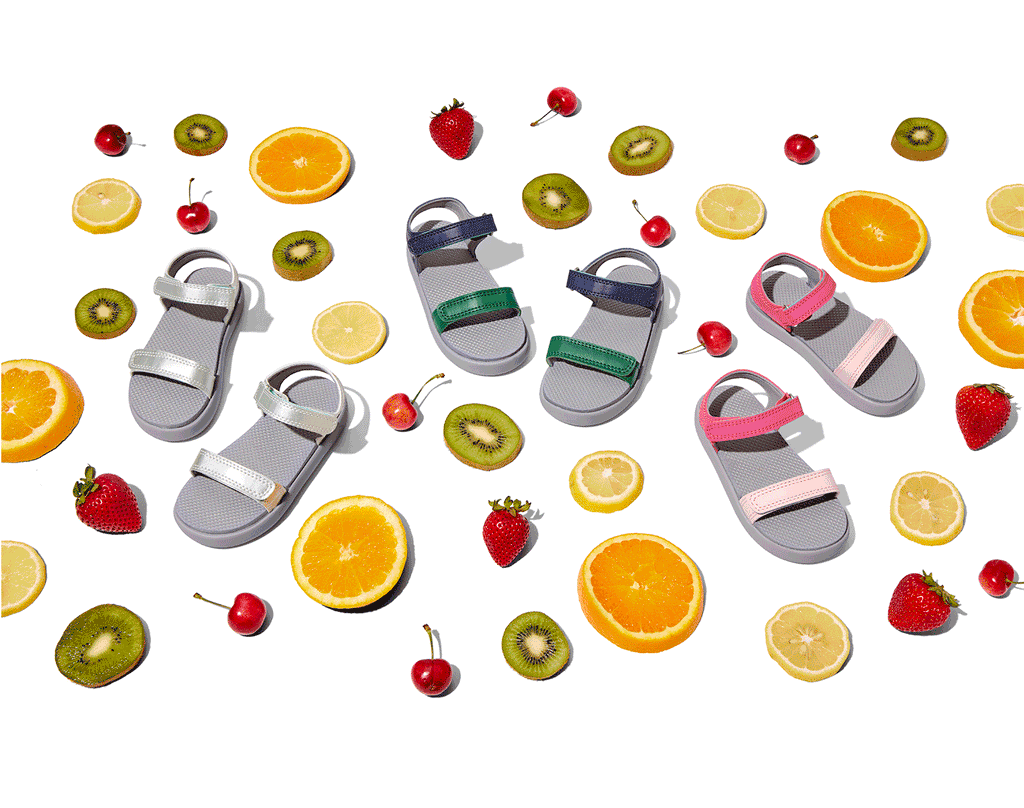 Ten Little Toddler and Kids Shoes Summer Sandals Blush & Candy Pink