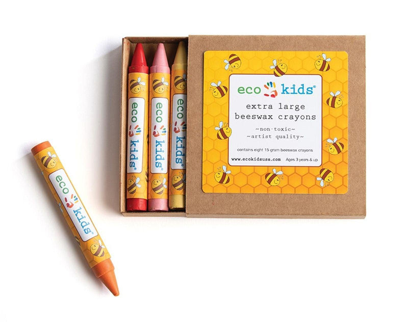 Eco-kids Beeswax Crayons - Available at www.tenlittle.com