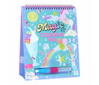 Floss and Rock - Magic Water Reusable Color-in Pad - Unicorn - Available at www.tenlittle.com