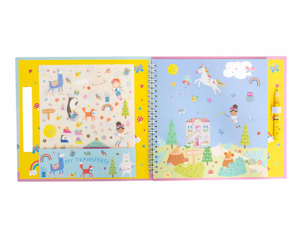 Floss & Rock Painting Pad - Rainbow Fairy