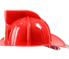 Side view of Aeromax Fire Chief Helmet - Red - Available at www.tenlittle.com