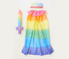 Sarah's Silks Knight Dress up set - Rainbow - Available at www.tenlittle.com