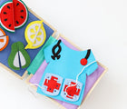 Educating Amy Medic Quiet Book. Available from www.tenlittle.com.