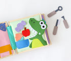 Educating Amy Medic Quiet Book. Available from www.tenlittle.com.