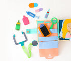 Educating Amy Medic Quiet Book. Available from www.tenlittle.com.