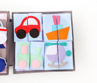 Educating Amy Mechanic Quiet Book. Available from www.tenlittle.com.