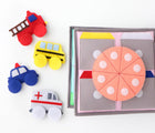 Educating Amy Mechanic Quiet Book. Available from www.tenlittle.com.