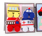 Educating Amy Mechanic Quiet Book. Available from www.tenlittle.com.