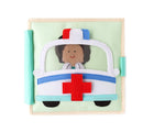 Educating Amy Medic Quiet Book. Available from www.tenlittle.com.
