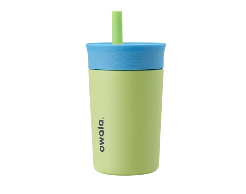 Owala Stainless Steel Tumbler - 12oz - Blue/Green. Available at www.tenlittle.com