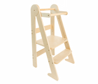 Natural colored Piccalio Foldable Kitchen Tower. Available from www.tenlittle.com