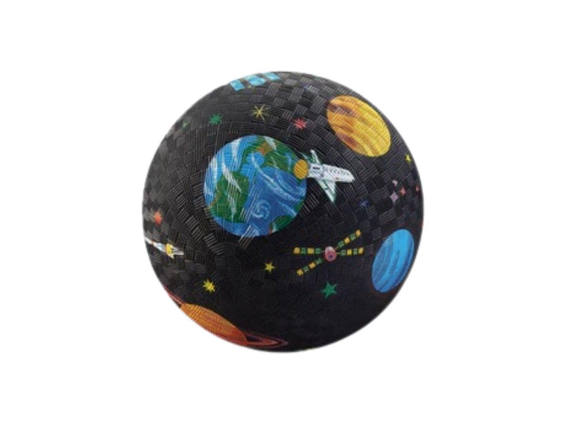 Crocodile Creek Playground Ball - 5 Inch - Rockets. Available from www.tenlittle.com