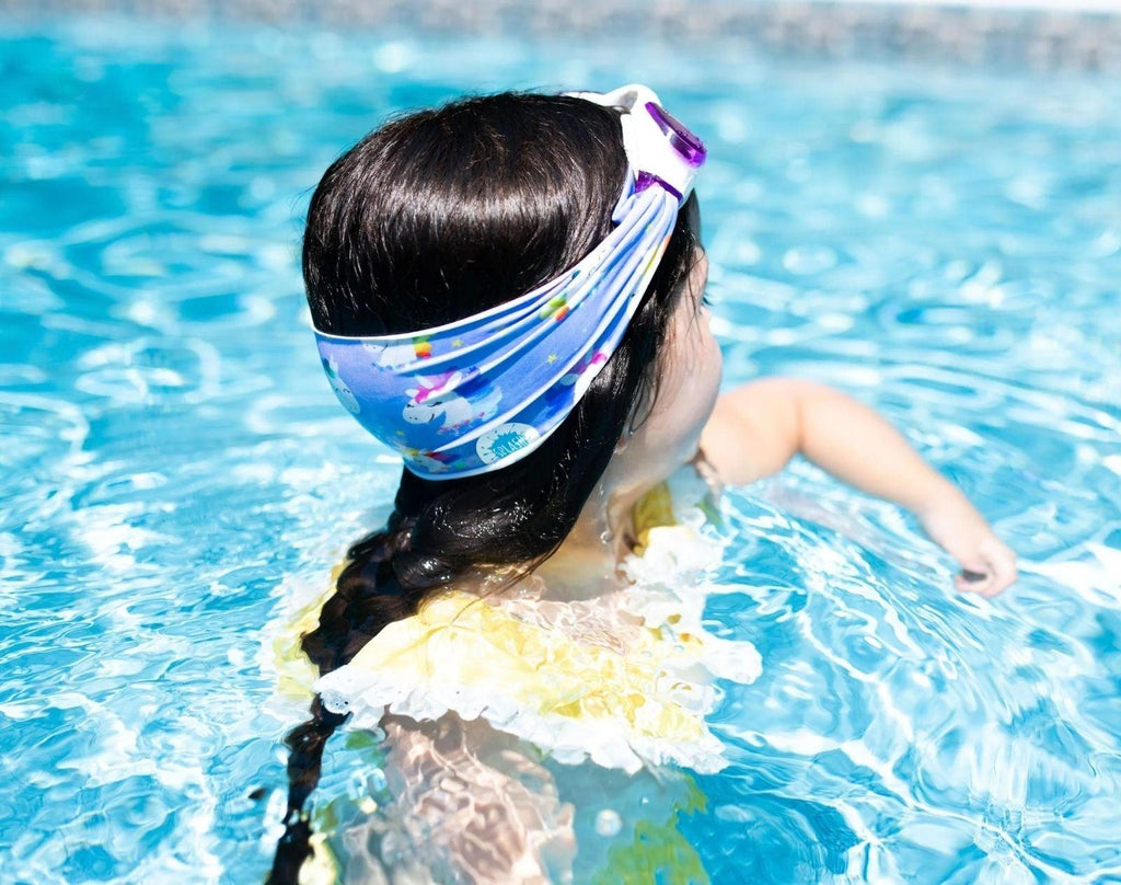 Splash Place Unicorn Tangle-Free Swim Goggles Ten Little Kids