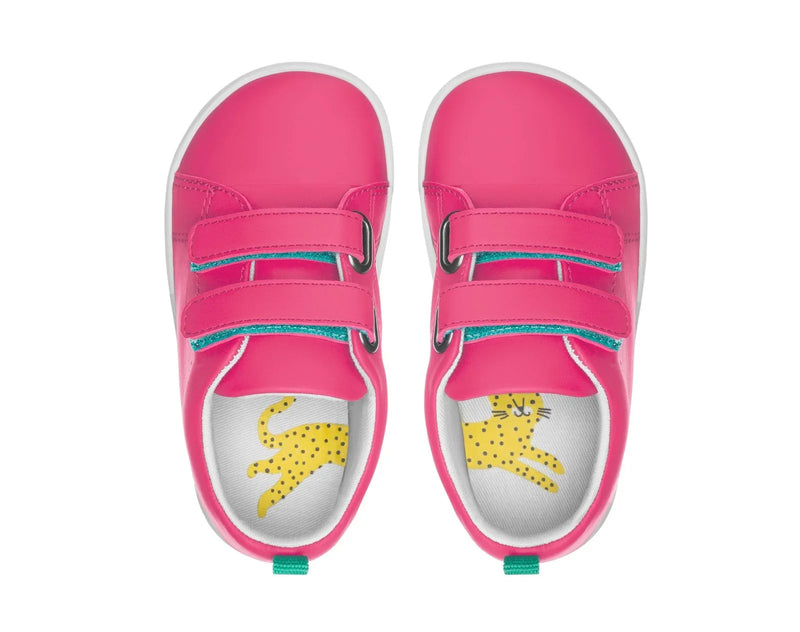 Top view of APMA and Peta-approved Ten Little Everyday Original - Candy Pink. Available at www.tenlittle.com