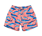 Snapper Rock One piece UPF 50+ Swim Shorts - Whales. Available from www.tenlittle.com