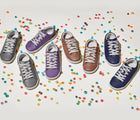 Top view of Ten Little Classic Sneakers Youth - Assorted Colors. Available at www.tenlittle.com