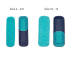 Different size of Ten Little Velcro Strap Extenders Navy Blue - Available at www.tenlittle.com