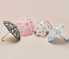 Ten Little Color Changing Umbrella Sun & Clouds, Construction, Space and Enchanted- Available at www.tenlittle.com