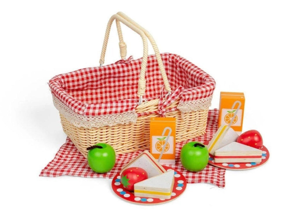 Bigjigs Picnic Basket | Ten Little Toddler and Kids’ Toys