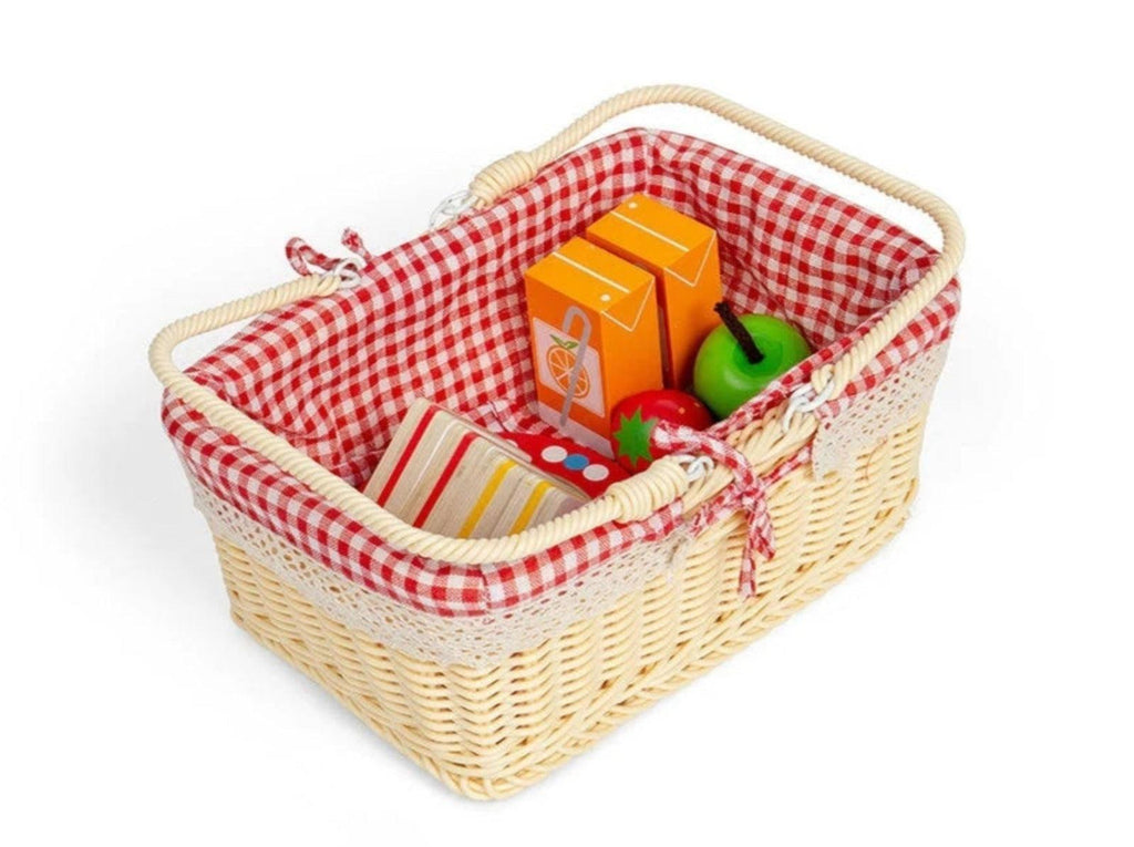 Bigjigs Picnic Basket Ten Little Toddler and Kids’ Toys