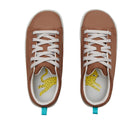 Top view of Ten Little Classic Sneakers Youth - Mocha Brown. Available at www.tenlittle.com