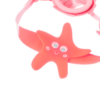 Close up starfish strap of Sunnylife Swim Goggles - Mermaid. Available at www.tenlittle.com