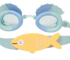 Close up fish strap of Sunnylife Swim Goggles - Fish. Available at www.tenlittle.com