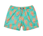 Front view of Snapper Rock UPF 50+ Swim Shorts - Lobsters. Available at www.tenlittle.com