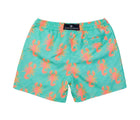 Back view of Snapper Rock UPF 50+ Swim Shorts - Lobsters. Available at www.tenlittle.com