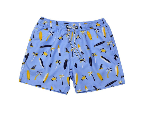UPF 50+ Swim Shorts - Turtle Break