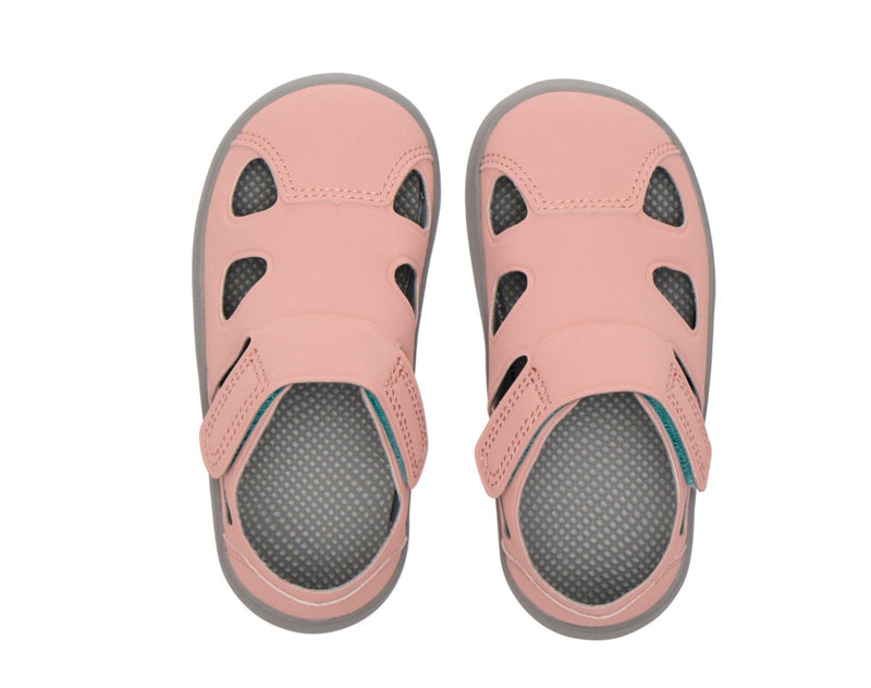 Top view of Ten Little Everyday Sandals 2 - Soft Pink. Available at www.tenlittle.com