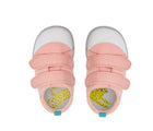 Top view of Ten Little First Walkers - Rose Pink. Available at www.tenlittle.com