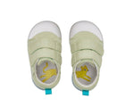 Top view of Ten Little First Walkers - Sage Green. Available at www.tenlittle.com