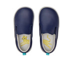Top view of Ten Little Slip-On Sneakers - Navy Blue. Available at www.tenlittle.com