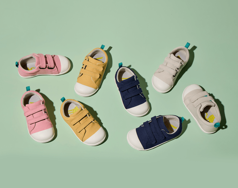 Top view of Ten Little Eco Canvas Sneakers - Assorted Colors. Available at www.tenlittle.com