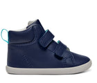 Side view of Ten Little Everyday High Top - True Navy. Available at www.tenlittle.com