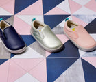Top and side view of Ten Little Slip-On Sneakers - Assorted Colors. Available at www.tenlittle.com