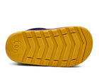 Outsole of Ten Little Snow Boots in Navy and Pink. Available at www.tenlittle.com