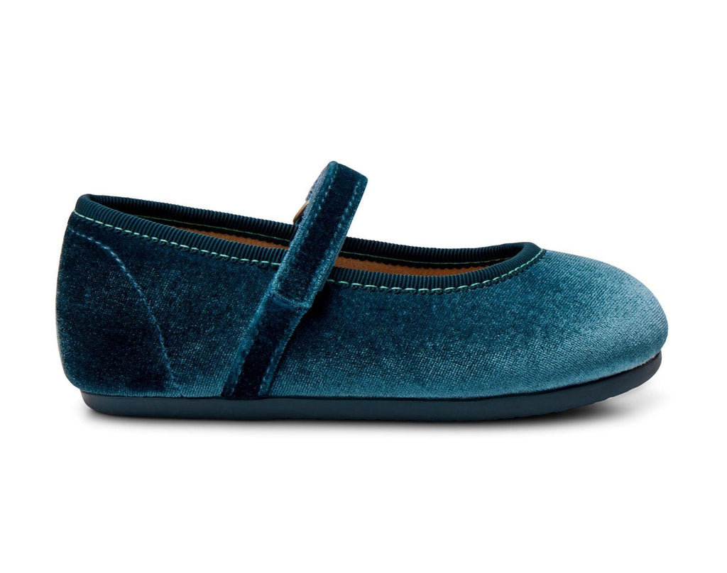 Blue ballet pumps on sale