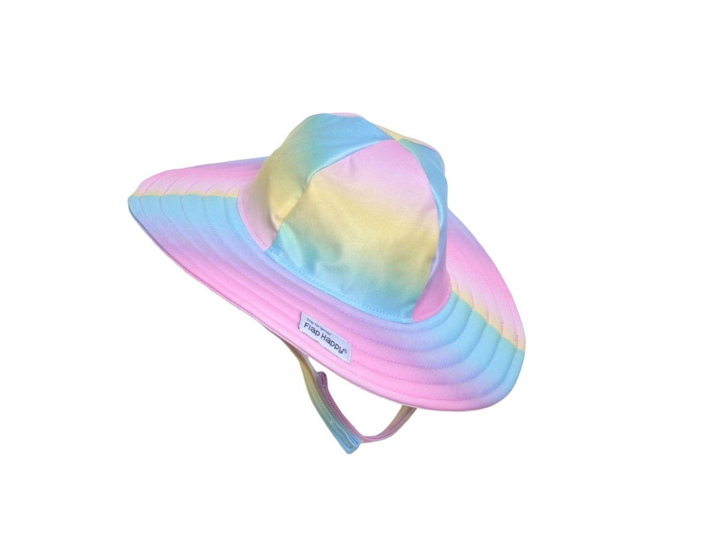 Flap Happy UPF 50+ Swim Hat for Toddler Kids Ten Little