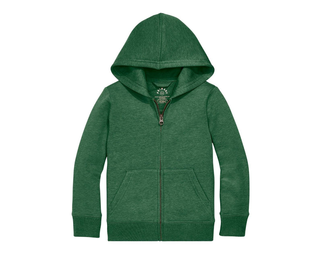 Primary Fleece Zip Hoodie for Toddler & Kids | Ten Little