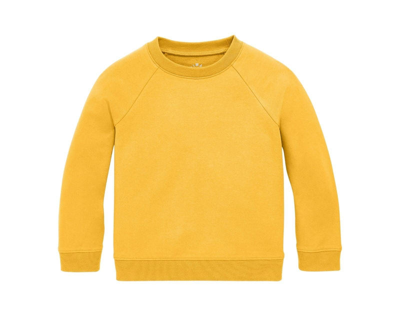 Primary - French Terry Sweatshirt - Sunflower - Available at www.tenlittle.com