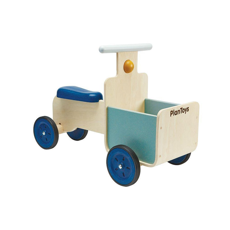 Plan Toys Delivery Bike - Available at www.tenlittle.com