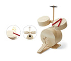 PlanToys Drum Set details. Available from www.tenlittle.com.