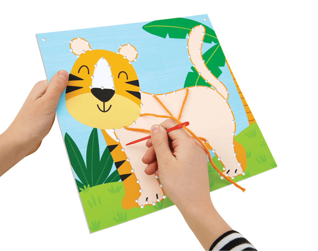 Great deals on BRIGHT STRIPES Art on the Go! Collage Fun Jungle -  Children's Art and Activity Set (19803)
