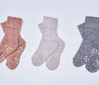 Ten Little Cozy Socks, Navy, Grey and Rust - Available at www.tenlittle.com