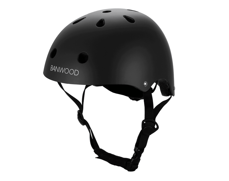 Banwood Classic Helmet Black - Available at www.tenlittle.com
