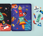 Rocket Ships Magnetic Build-It