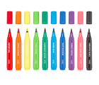 Big Bright Washable Brush Markers - Set of 10